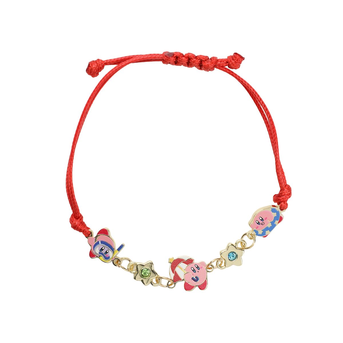 Bioworld Kirby Copy Abilities 3-Pack Multi-Charmed Bracelet - Image 3