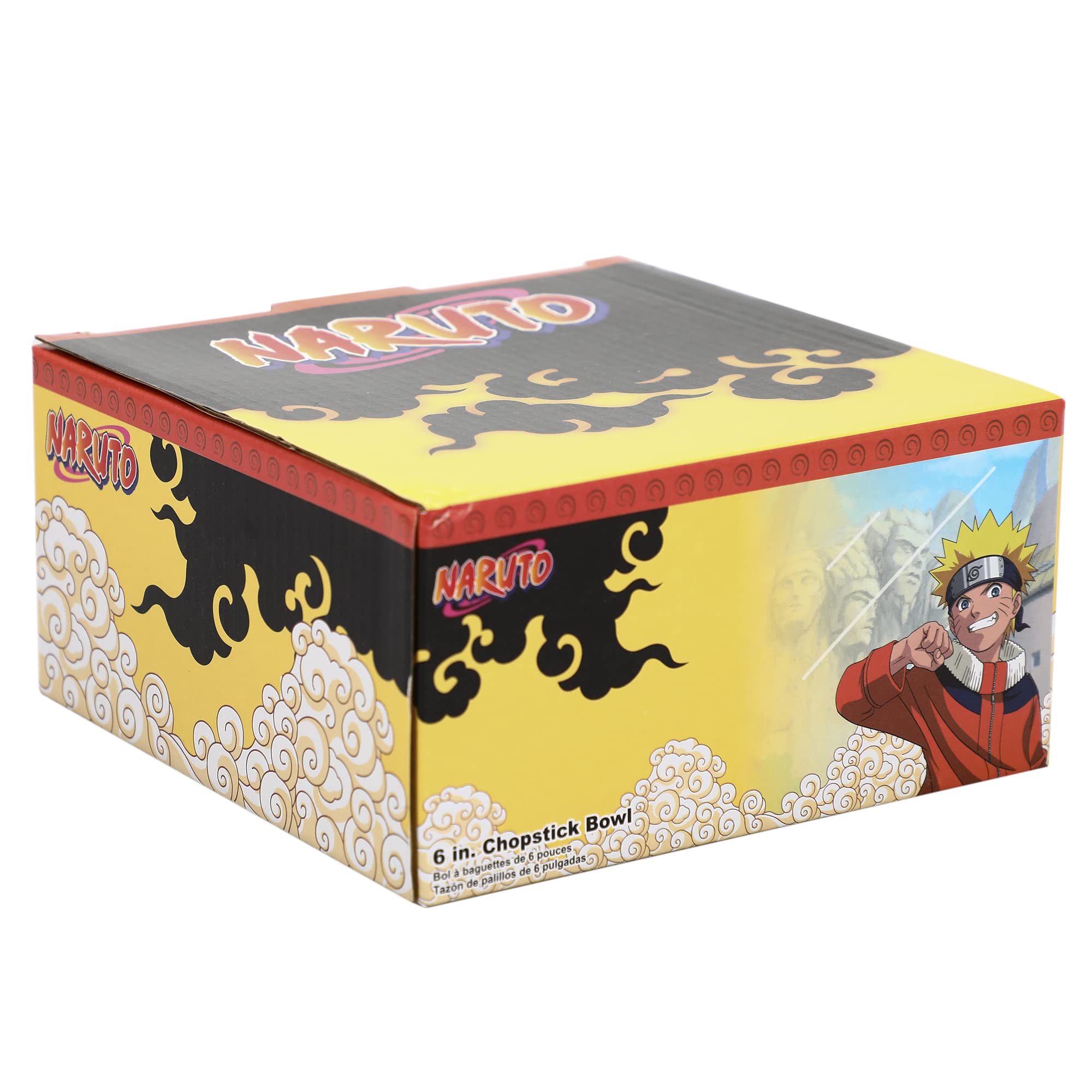 Bioworld Naruto Uzumaki Eating Noodles 20 oz Ramen Bowl With Chopsticks - Image 5