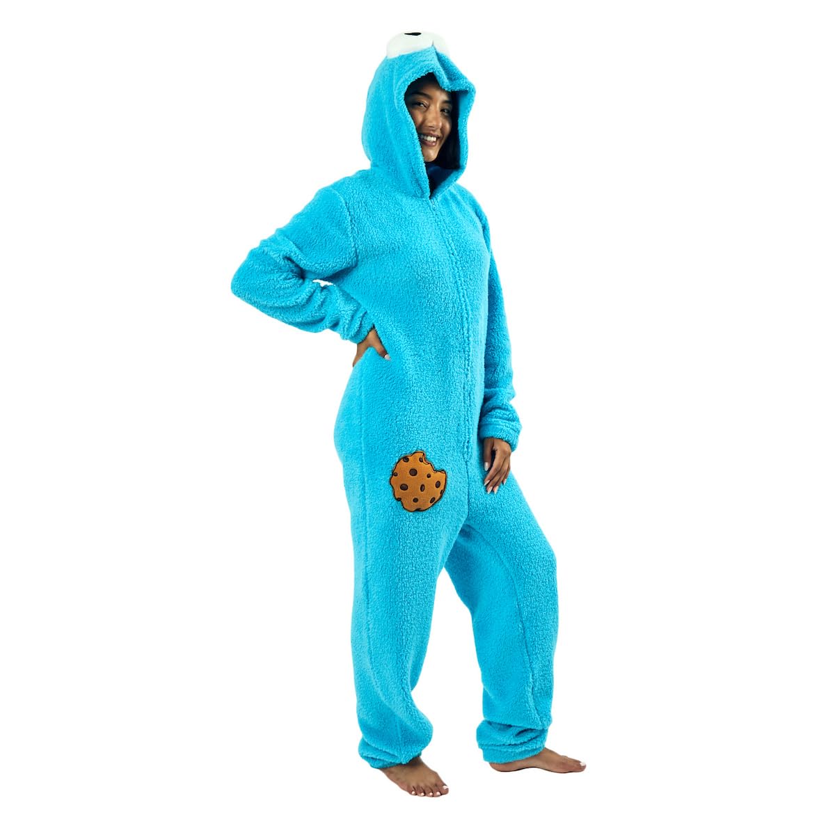 Bioworld Power Ranger Adult Long Sleeve Hooded Cosplay Onesie Costume Union Suit - Image 5