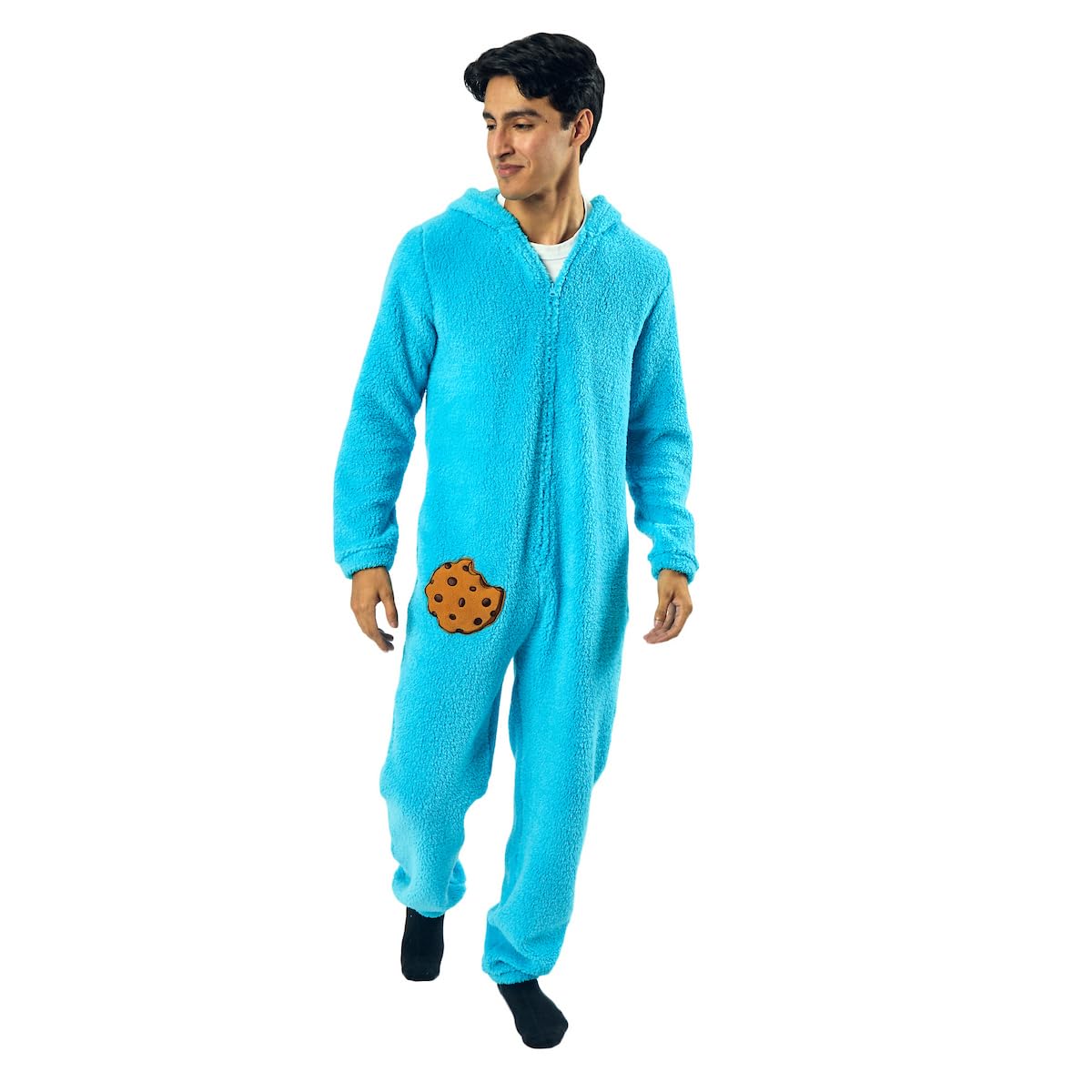Bioworld Power Ranger Adult Long Sleeve Hooded Cosplay Onesie Costume Union Suit - Image 6