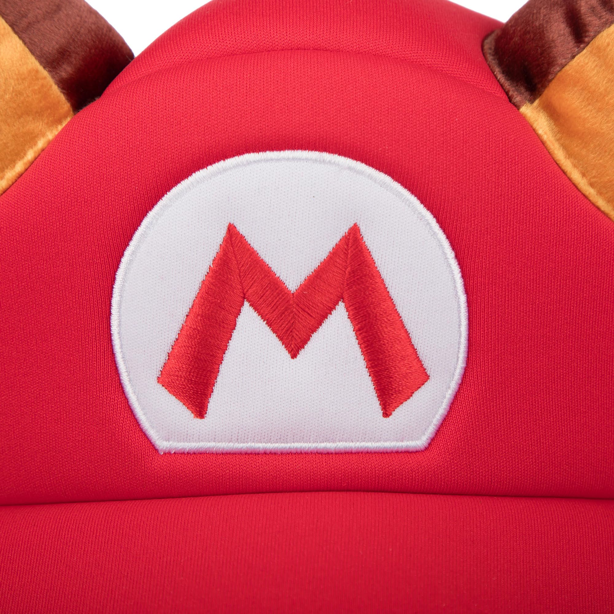 Bioworld The Super Mario Video Game Raccoon Red Cosplay hat with ears - Image 4