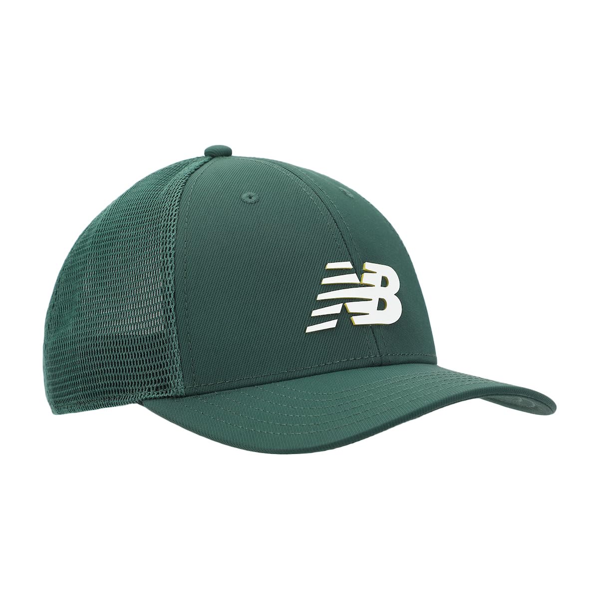 New Balance Adult Unisex 6 Panel Lightweight Adjustable Stretch Running Workout Trucker Hat - Image 4