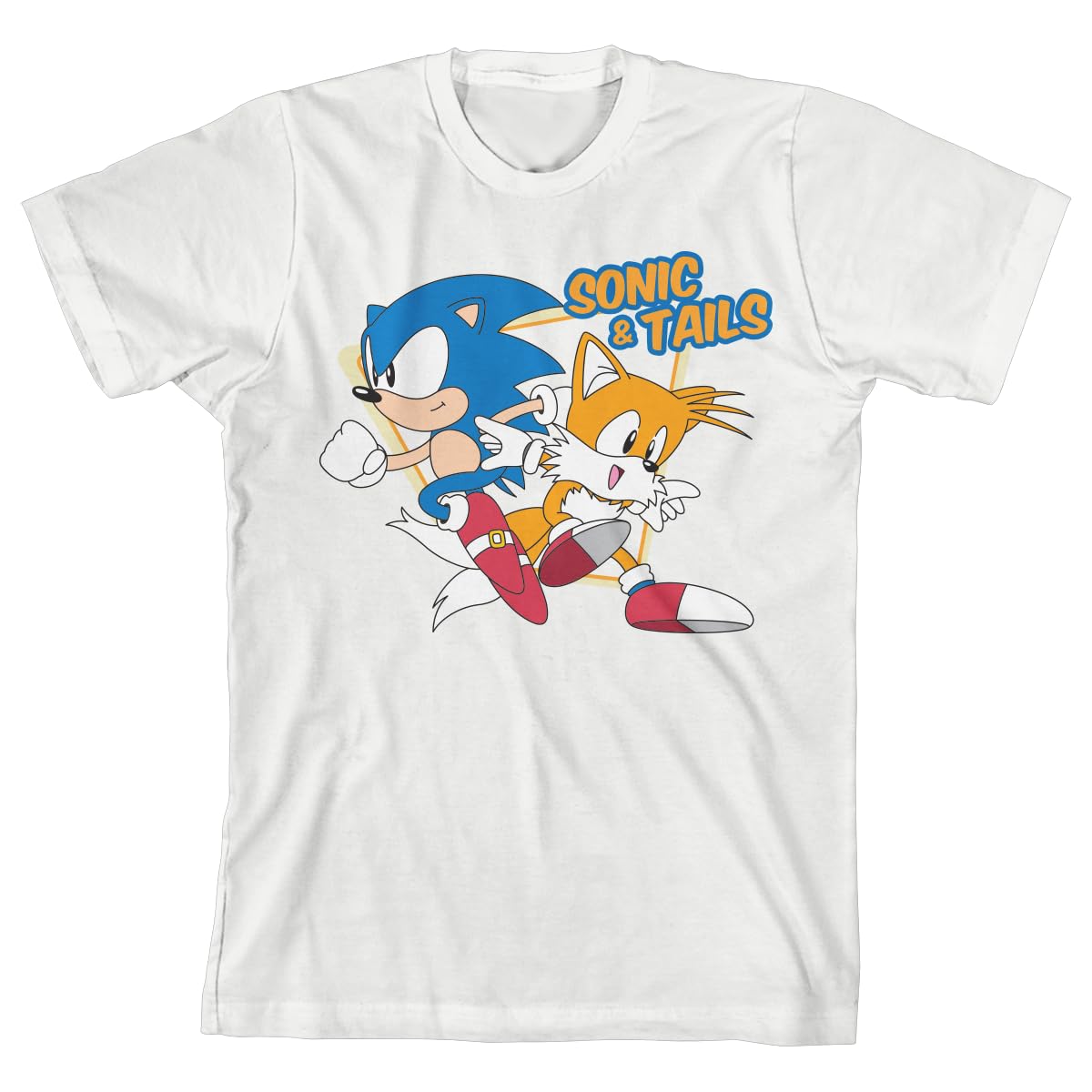 Sonic The Hedgehog 3-Pack Boy's Crew Neck Short Sleeve T-Shirt Combo Set - Image 3
